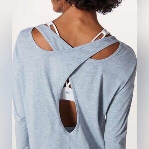 Lululemon Back Into It Womens Long Sleeve Top